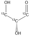 D-[1,2,3-13C3]glyceraldehyde